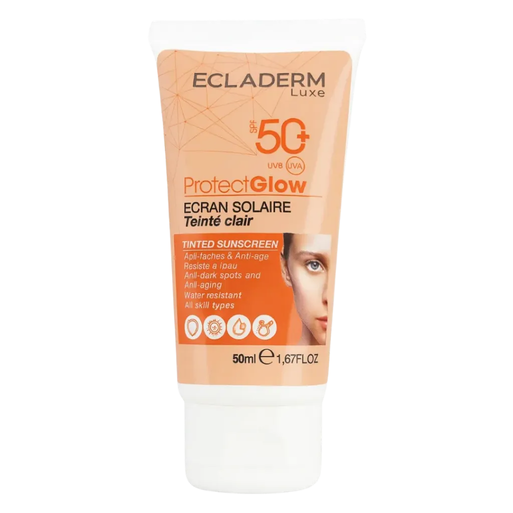 [2201466] Ecladerm Ecran Solaire 50+ Teintée Claire 50ml