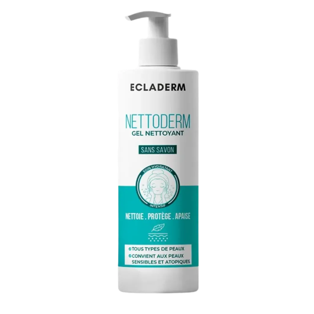 [54520] Ecladerm Nettoderm Gel Nettoyant 200ml
