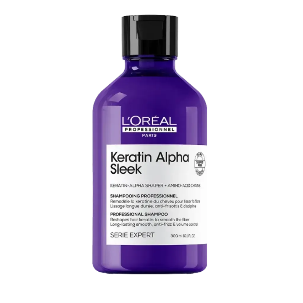 [3474637335748] L'Oreal Serie Expert Keratin Alpha Sleek Shampoin (300ml)