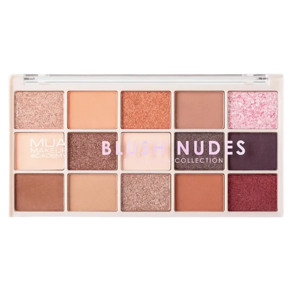[300923] Mua 15 Shade Eyeshadow Palette (Blush Nudes)