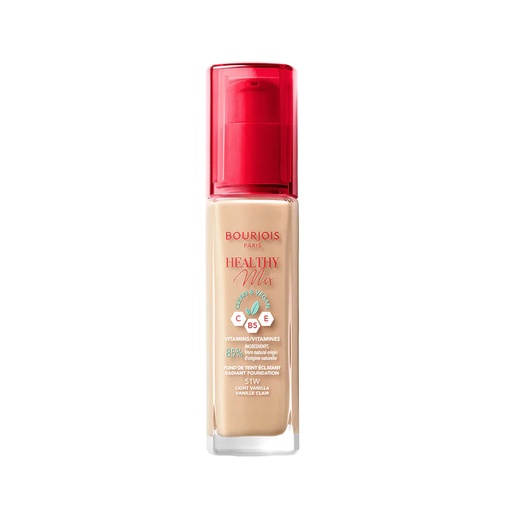 [3616303397319] Bourjois Healthy Mix Foundation Anti-Fatigue n°51W