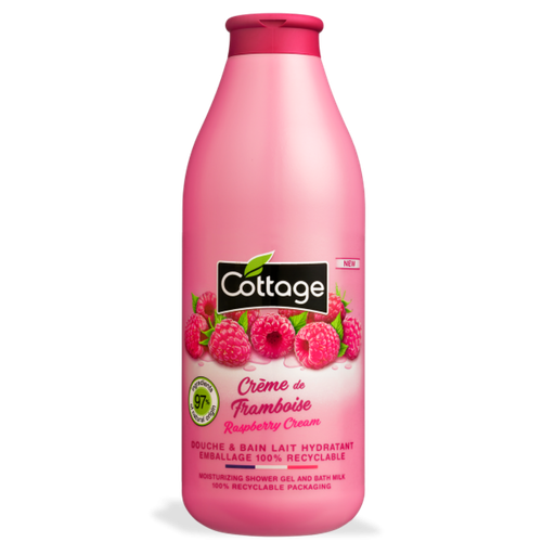 [3141380059190] Cottage Shower Crème de Framboise 750ml