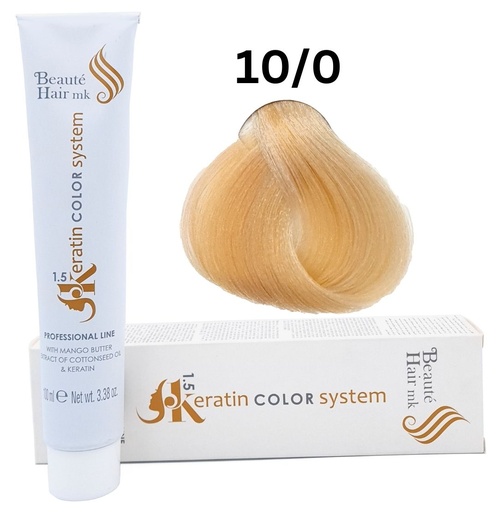 [KE 10/0] Keratin Color System n° 10/0