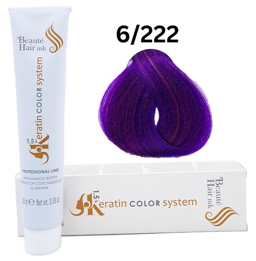 [KE 6/222] Keratin Color System n° 6/222