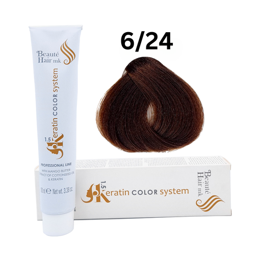 [KE 6/24] Keratin Color System n° 6/24