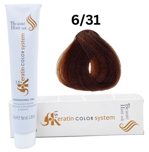 [KE 6/31] Keratin Color System n° 6/31