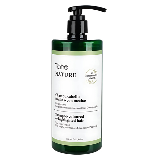 [12072376] Tahe Nature Shampoo Colored Hair 750ml