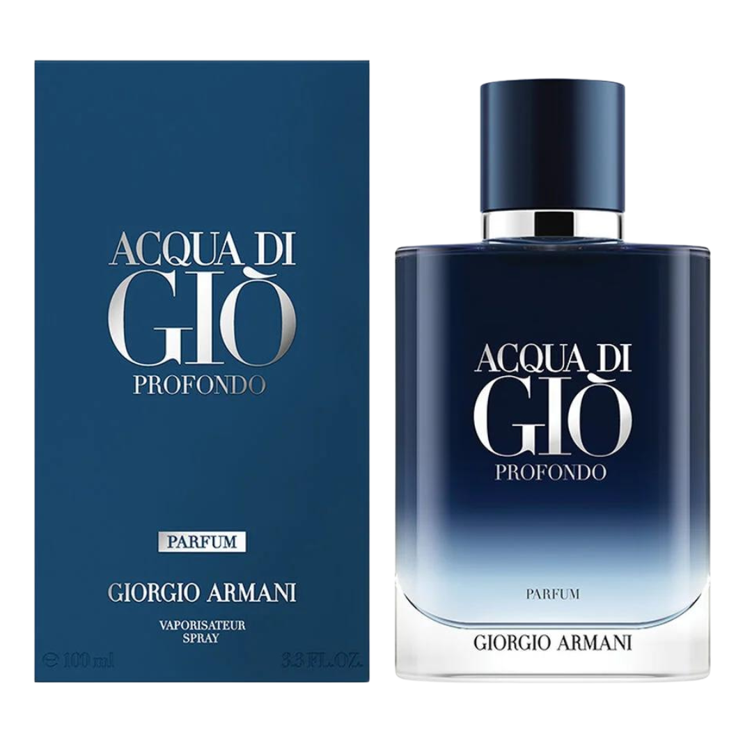 [正規品] ACQUA DI GIO PROFONDO 100ml Acqua di Giò Profondo — Fresh Cologne For Men — Armani Beauty