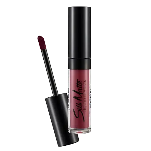 [0313062-015] Flormar Silk Matte Liquid Lipstick 015 Pretty Plum