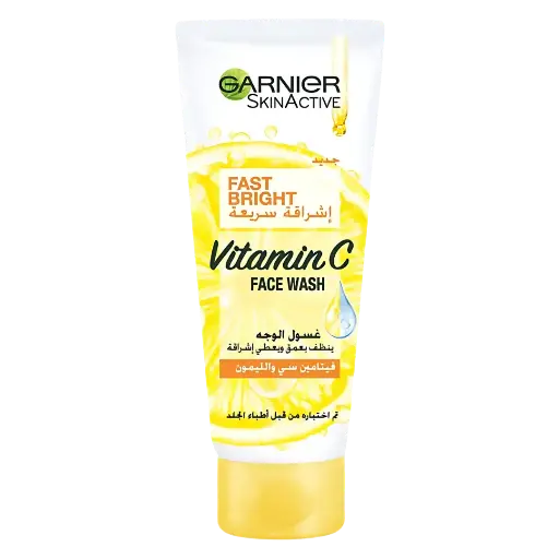 [651830] Garnier Fast Bright Nettoyant Visage Vitamine C 100ml