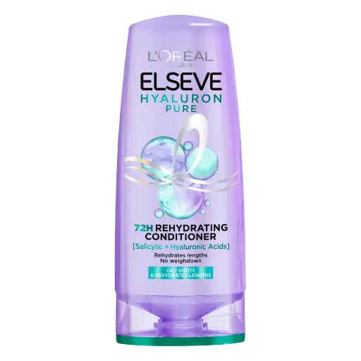 [670961] Elseve Pure Hyaluron 72h Rehydrating Conditioner 200ml