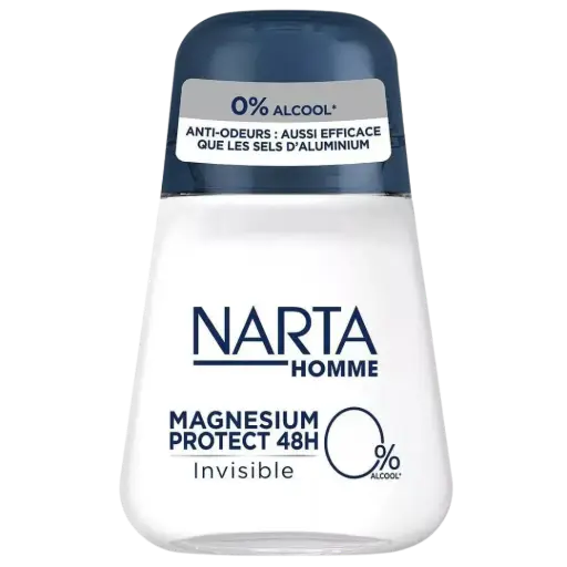 [146041] Narta Deo- Rollon Magnésium Protect invisible Men 50ml 
